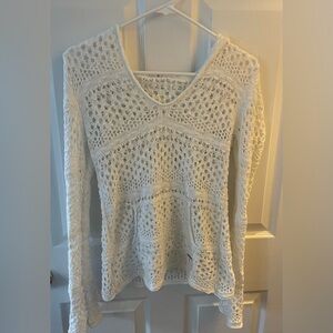 Roxy Woven Beach Sweatshirt, Size S